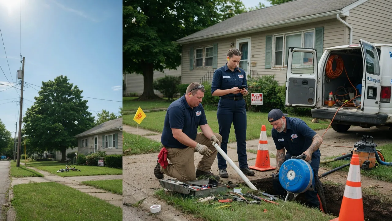 Sewer Line Repair in Maple City, KS near me